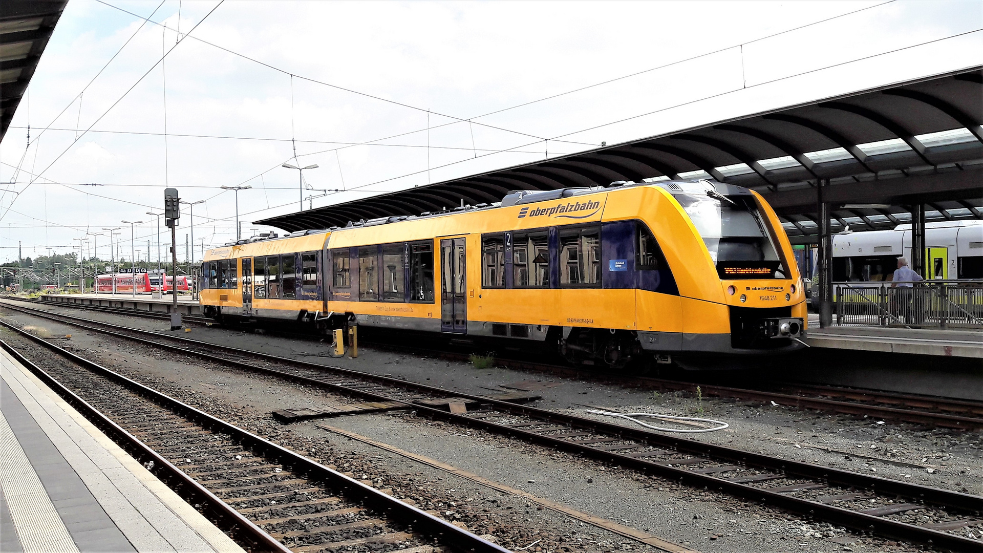 Bahnhof Hof an der Saale  Erstversorgung Prager Flüchtlinge