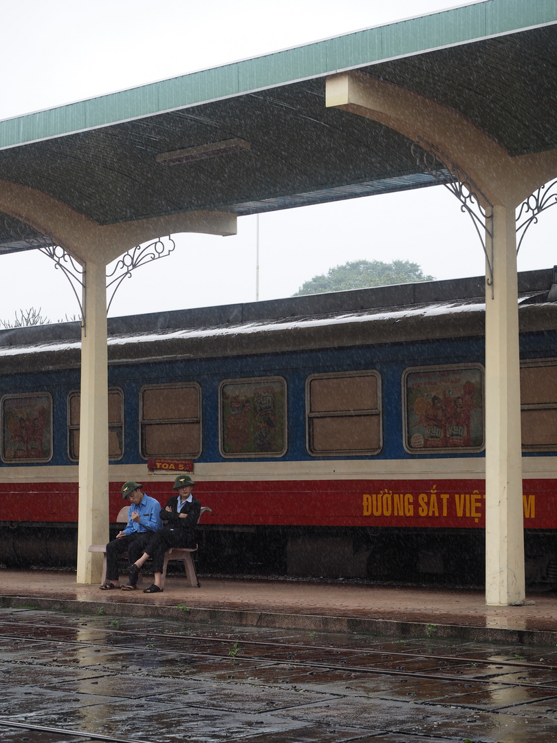 Bahnhof Hue in Vietnam