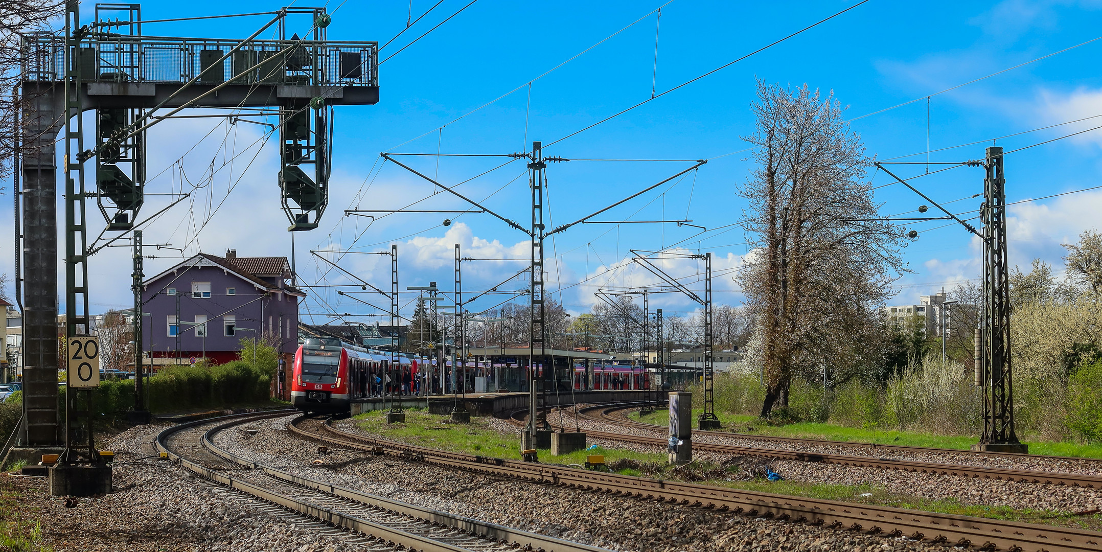 Bahnhof im Bogen