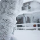 Bahnhof im Schnee