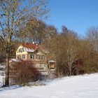 Bahnhof im Schnee I