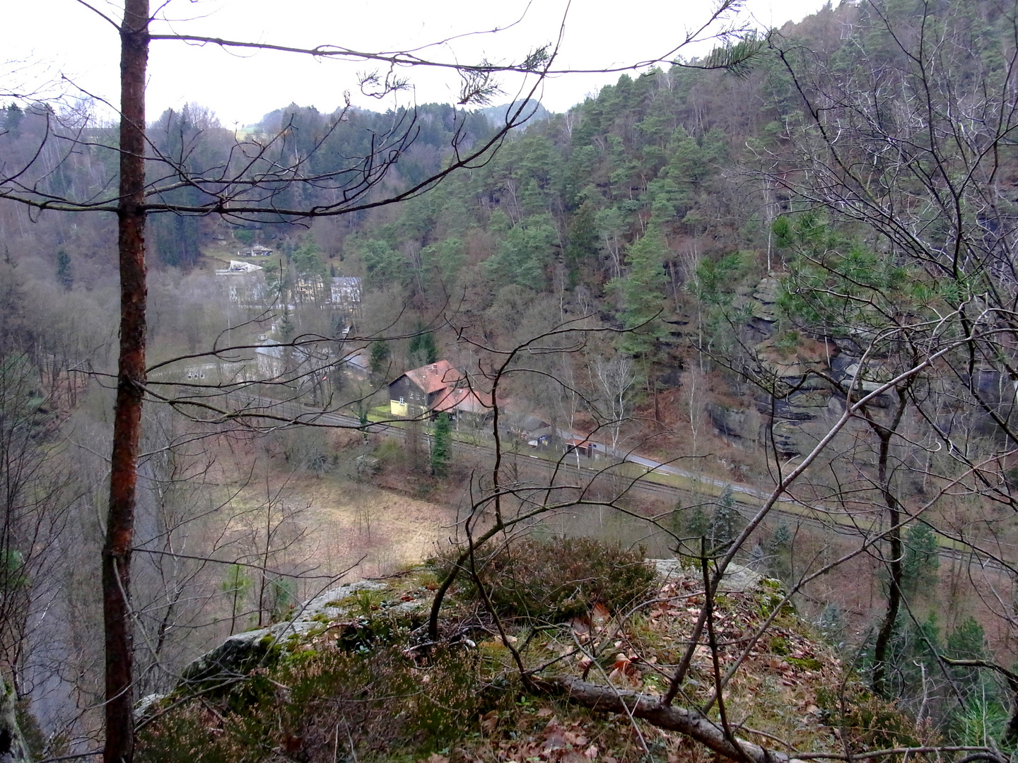 Bahnhof im Tal