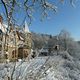 Bahnhof im Winter