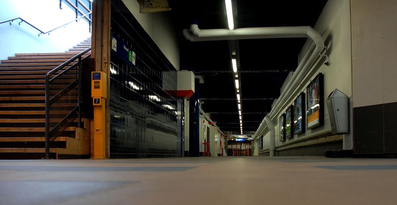 Bahnhof in Amsterdam