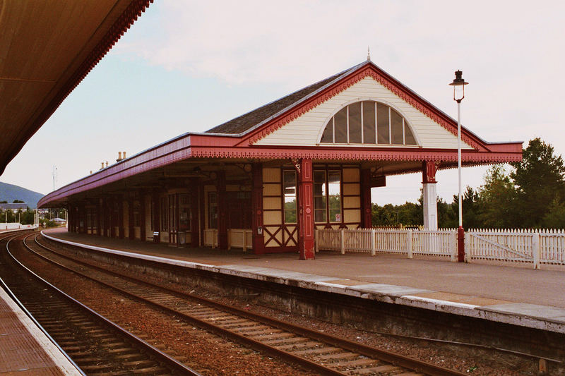 Bahnhof in Aviemore 2006