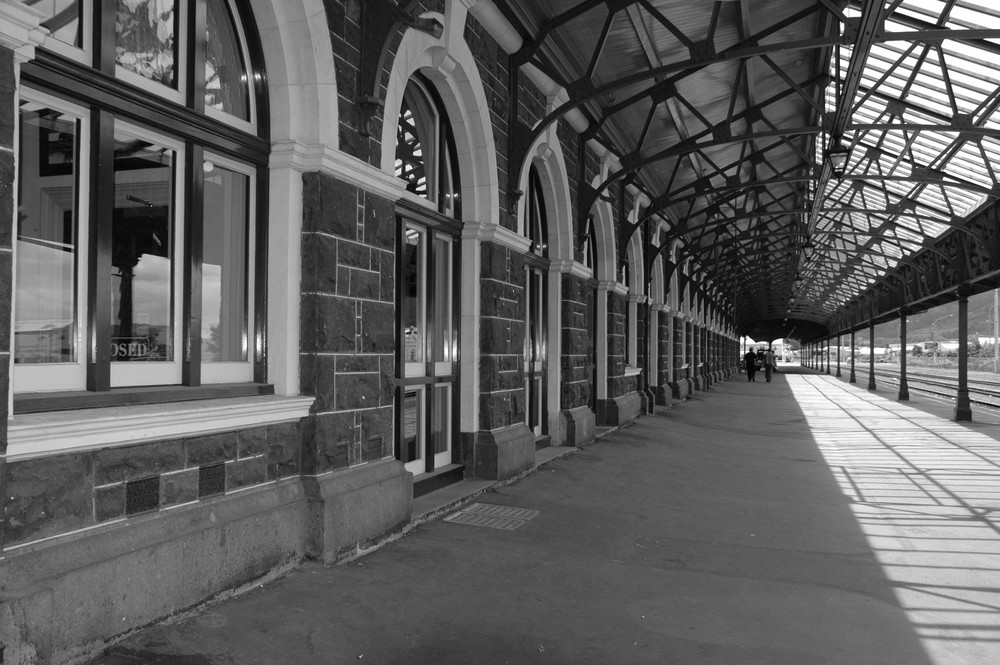 Bahnhof in Dunedin