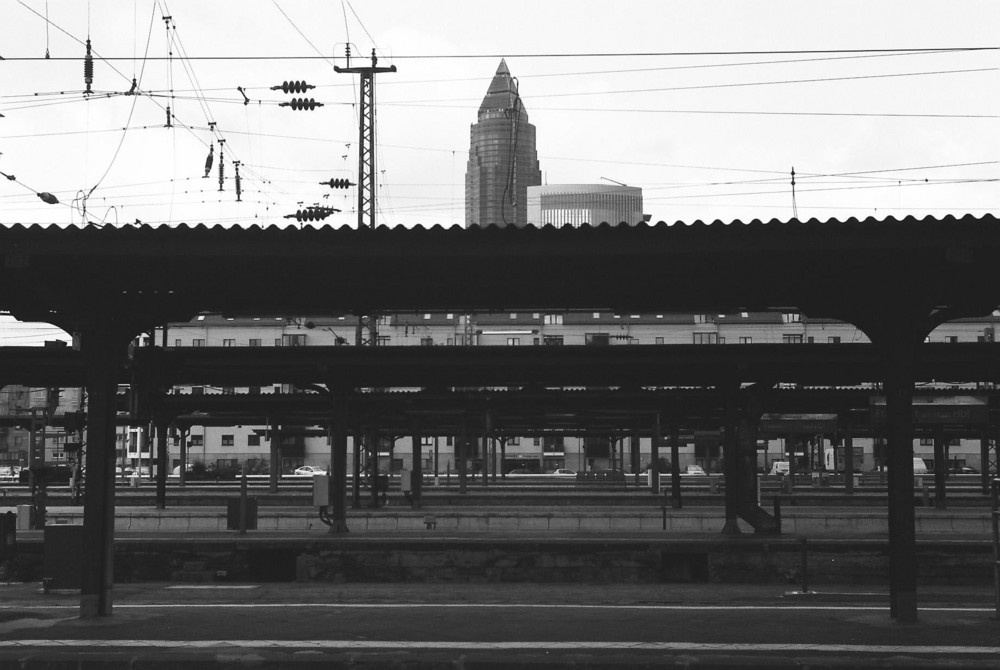 Bahnhof in Frankfurt