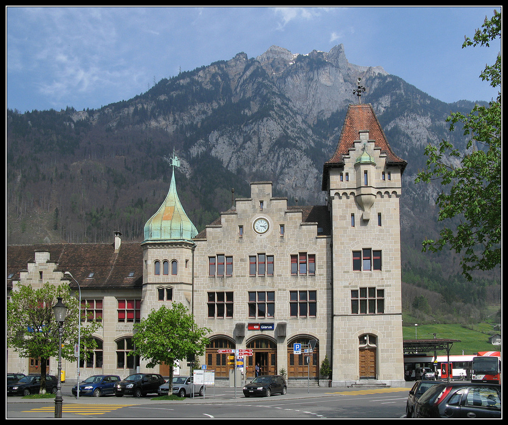 Bahnhof in Glarus