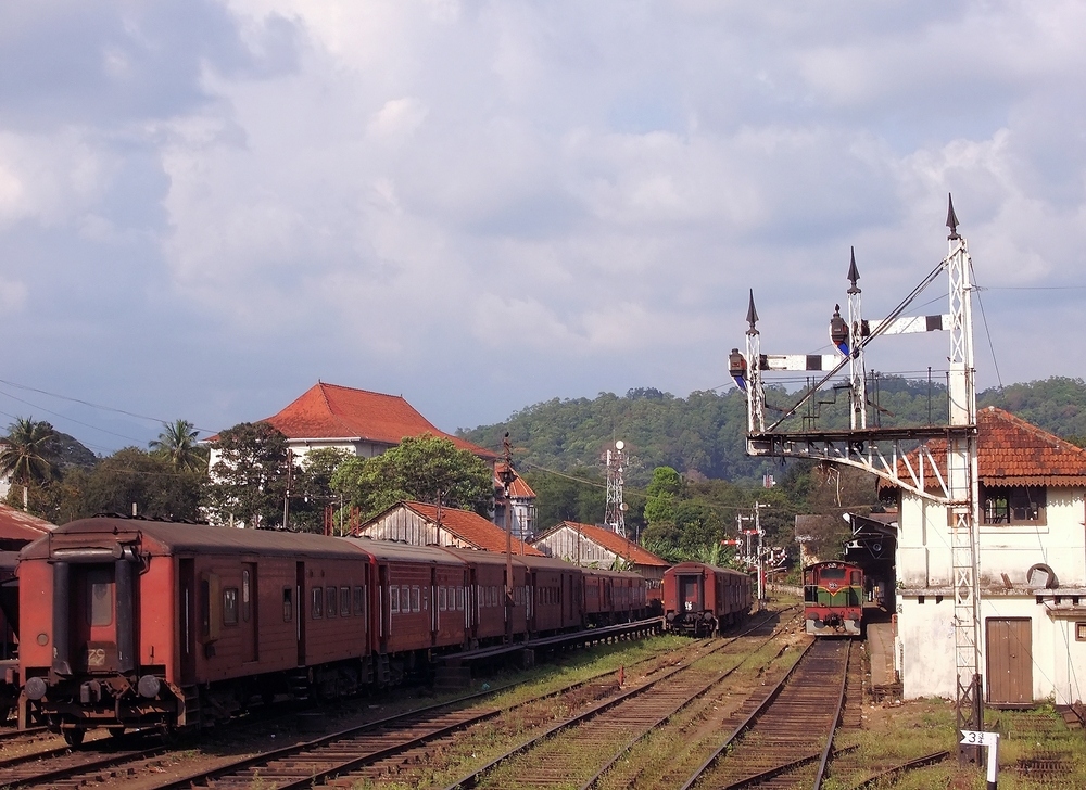 Bahnhof in Kandy