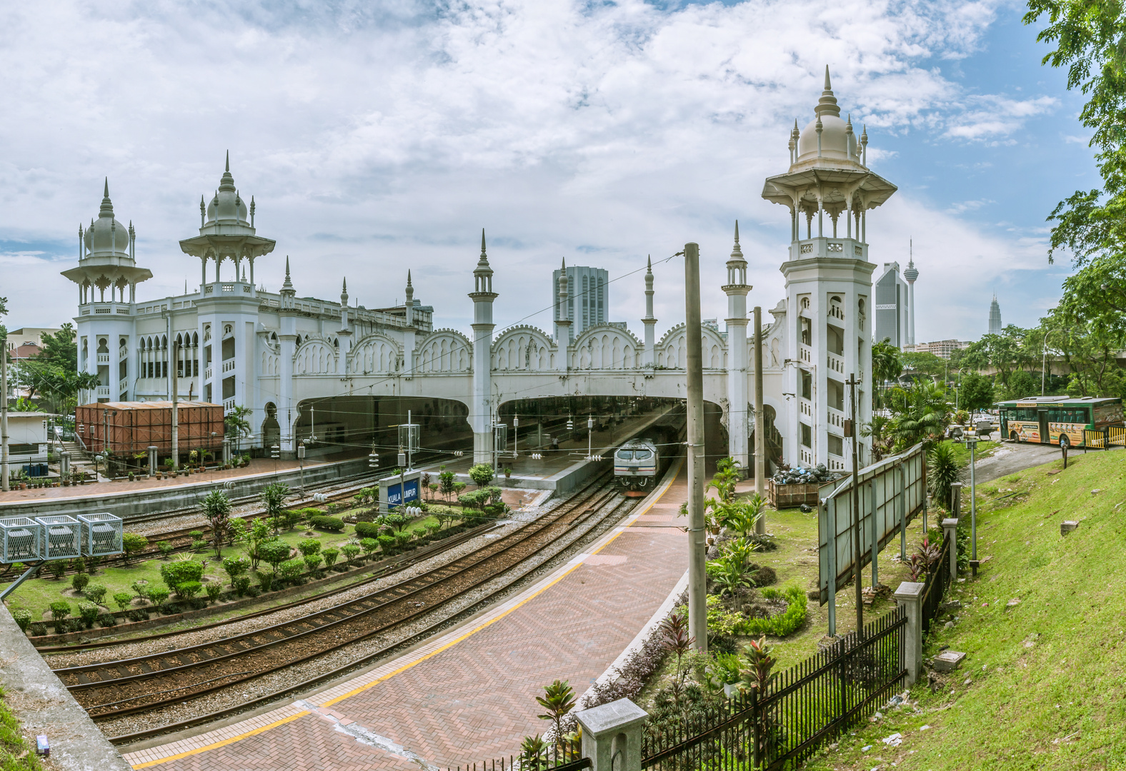 Bahnhof in Kuala Lumpur