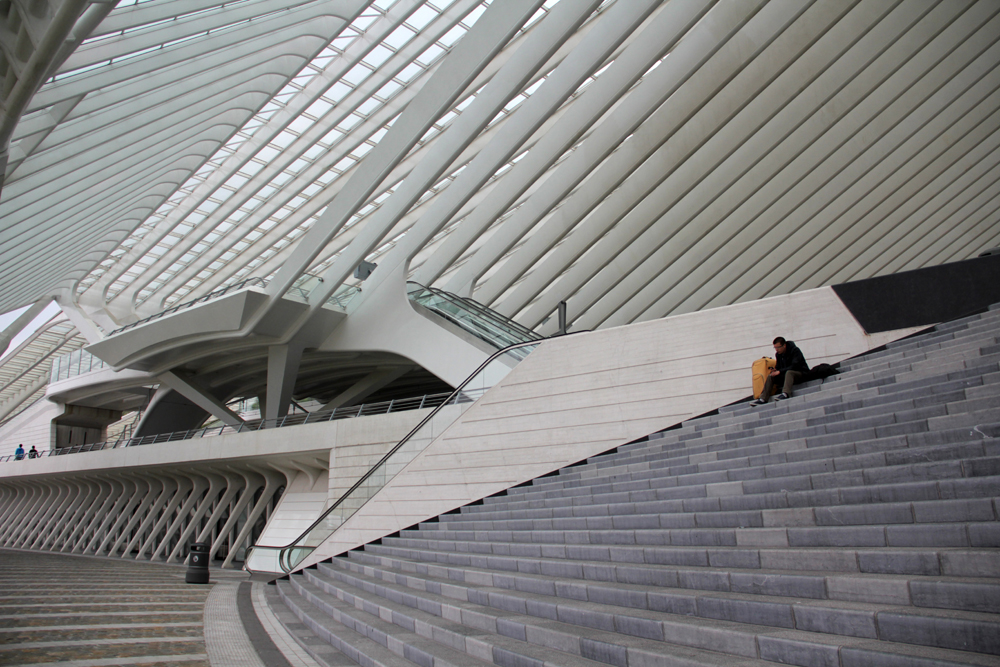 Bahnhof in Lüttich-Guillemins