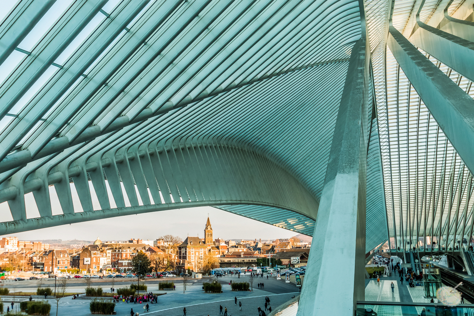 Bahnhof in Lüttich - Liege-Guillemins 2