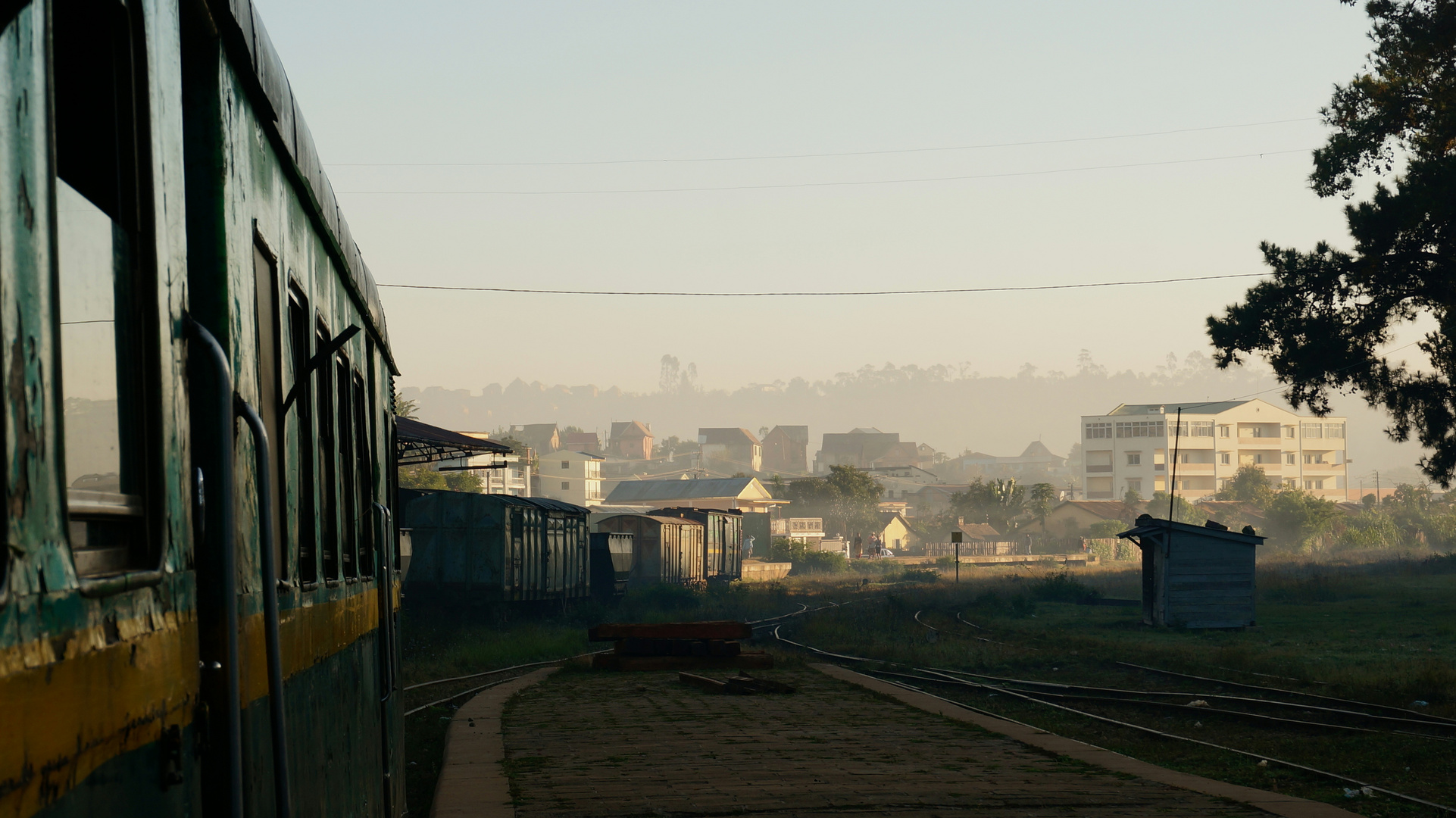 Bahnhof in Madagaskar