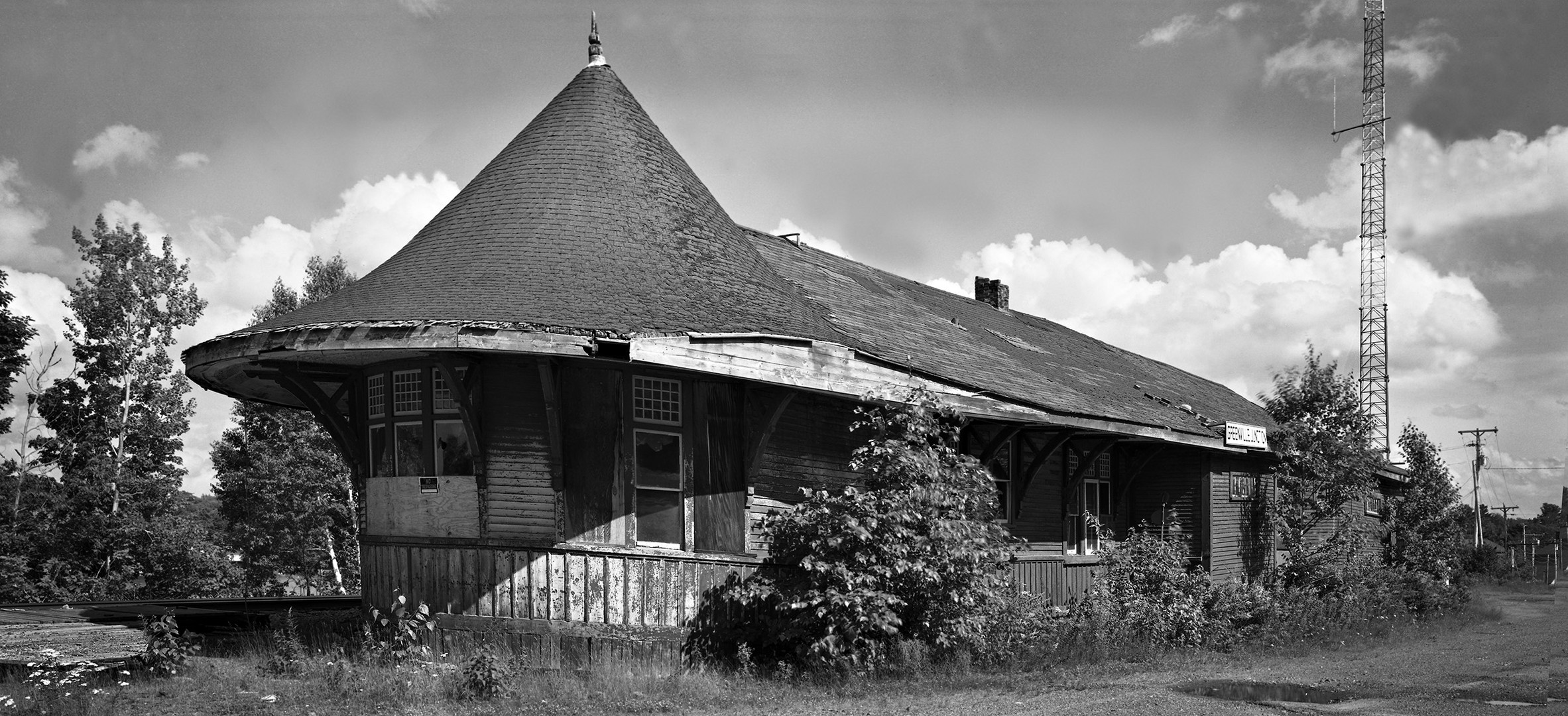 Bahnhof in Maine