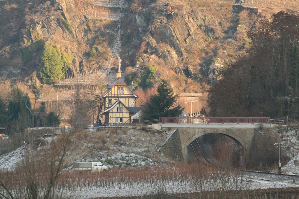 Bahnhof in Mayschoß an der Ahr