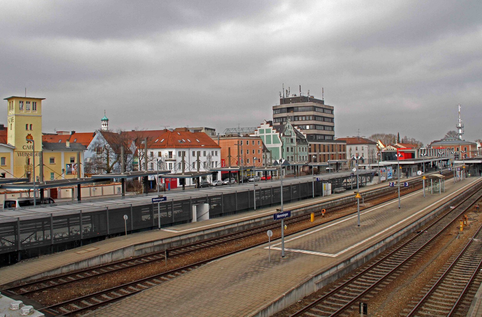 Bahnhof in Memmingen