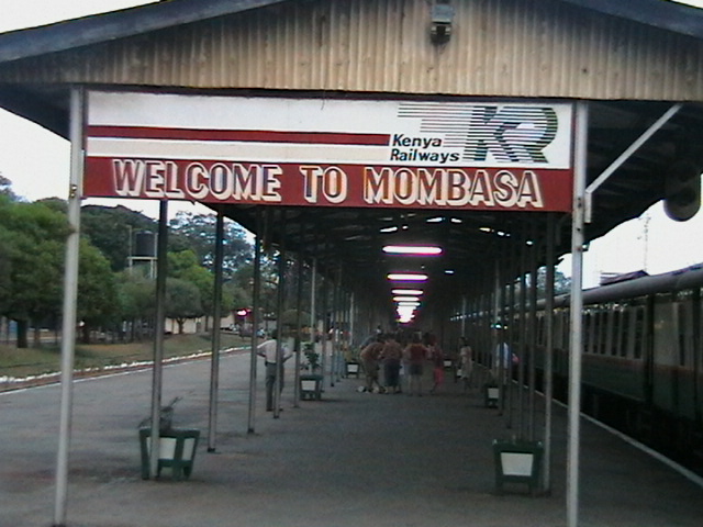 Bahnhof in Mombasa