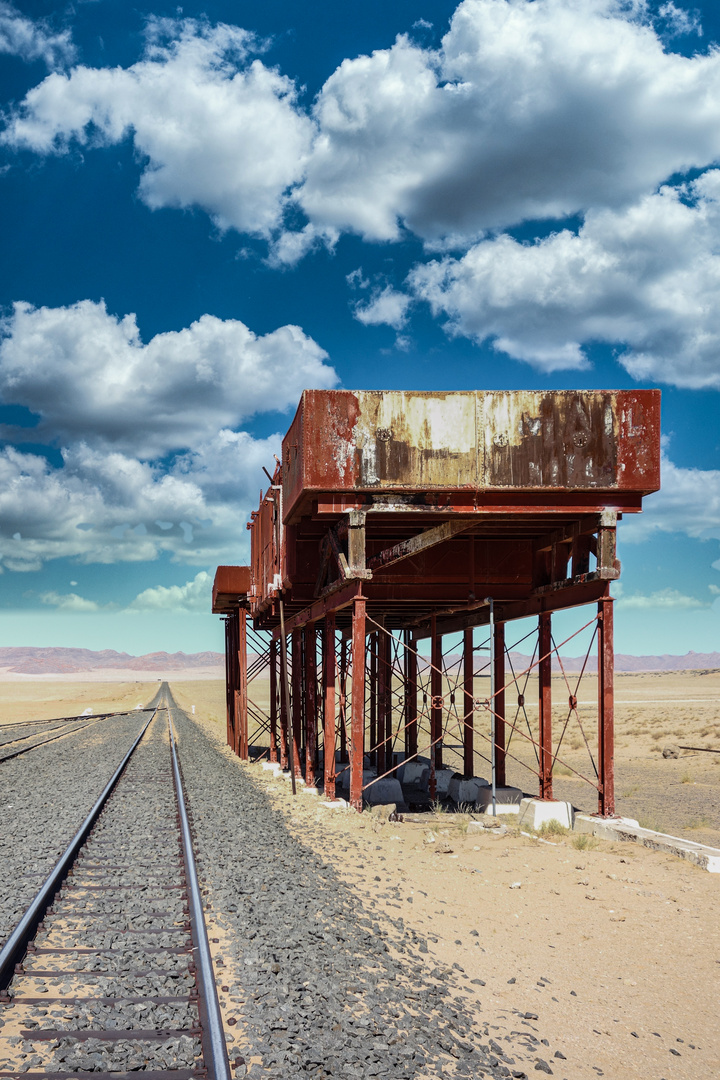 ‘Bahnhof’ in Namibia 