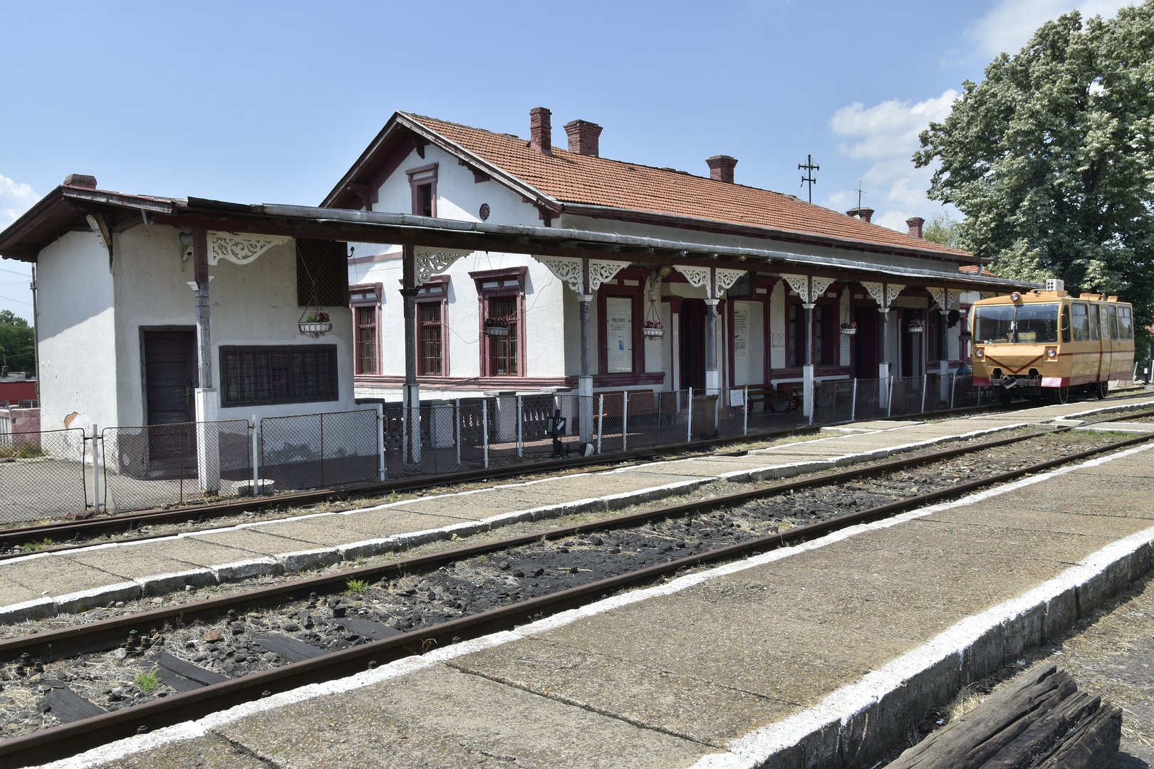 Bahnhof in Oravita Rumänien