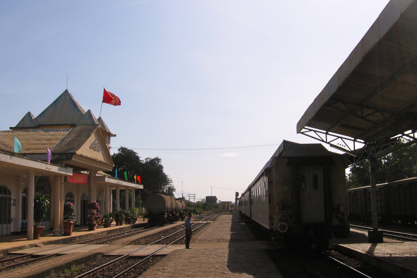 Bahnhof in Phanh Tiet