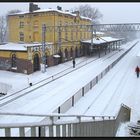 Bahnhof in Pszczyna