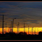 Bahnhof ins Morgenrot