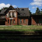 Bahnhof Jugowice ( Hausdorf ) .