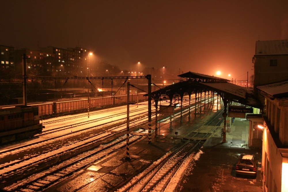 Bahnhof Karlovy Vary, Tschechien