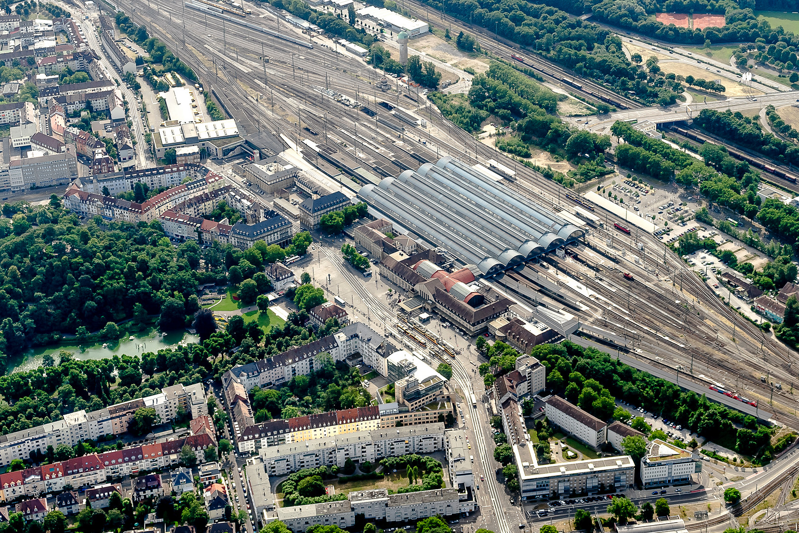 Bahnhof Karlsruhe 