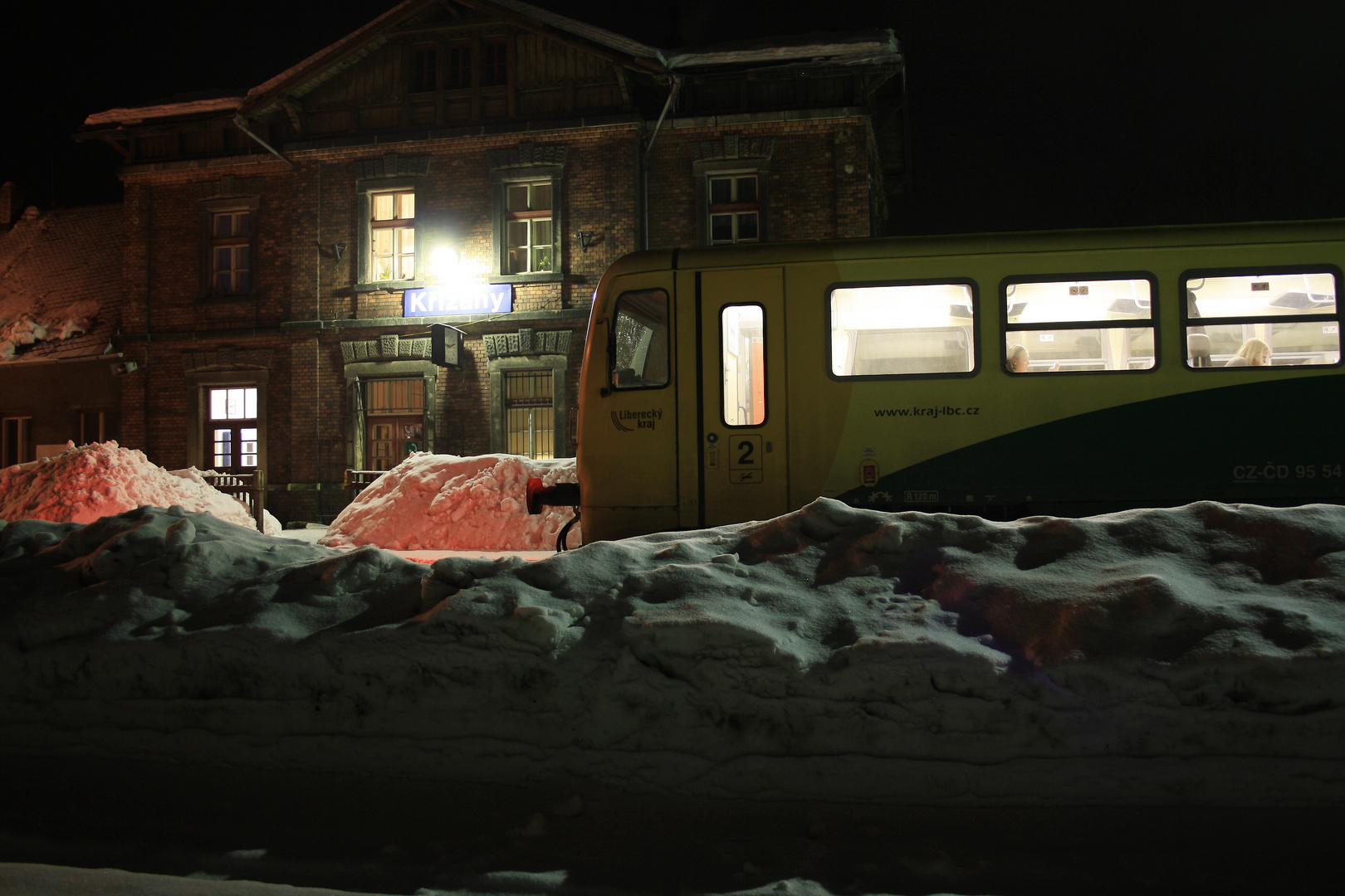 Bahnhof Krizany .