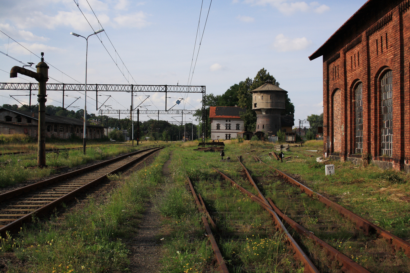 Bahnhof Lauban .