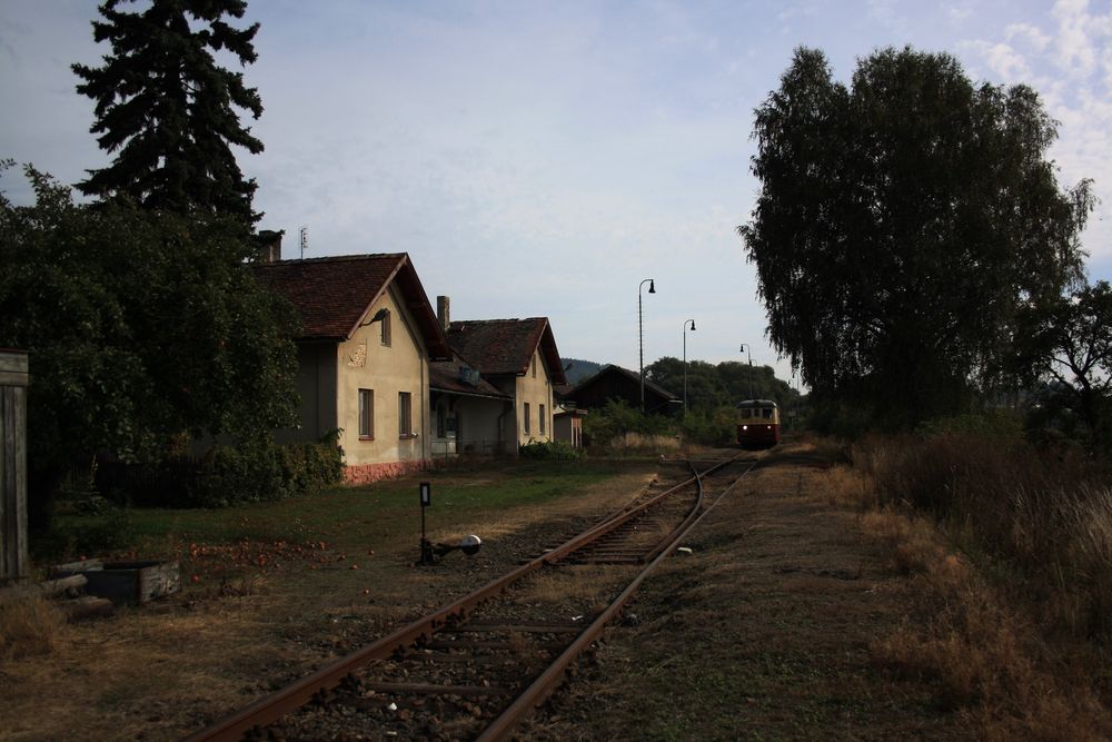 Bahnhof Liebshausen . Foto & Bild eisenbahn, osteuropäische eisenbahn