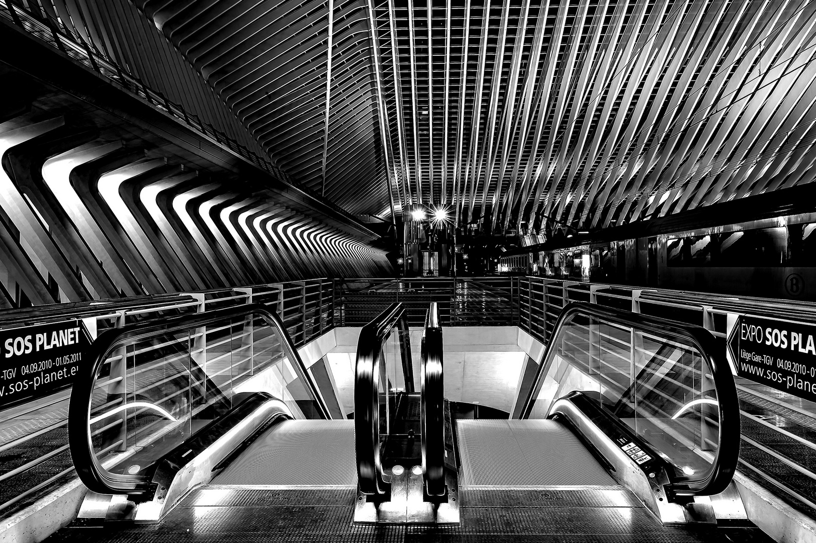 Bahnhof Liège - Guillemins in Belgien.