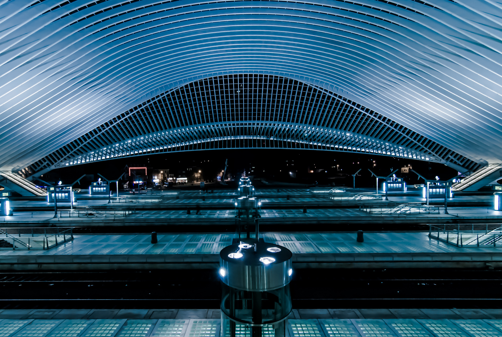 Bahnhof Liège-Guillemins in Lüttich - Santiago Calatrava