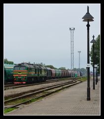 Bahnhof Liepaja/ Liebau (Lettland) -1