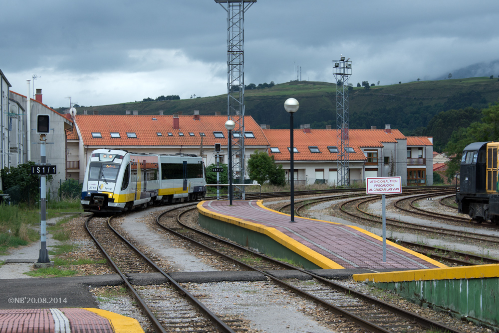 Bahnhof Llanes (Asturien)