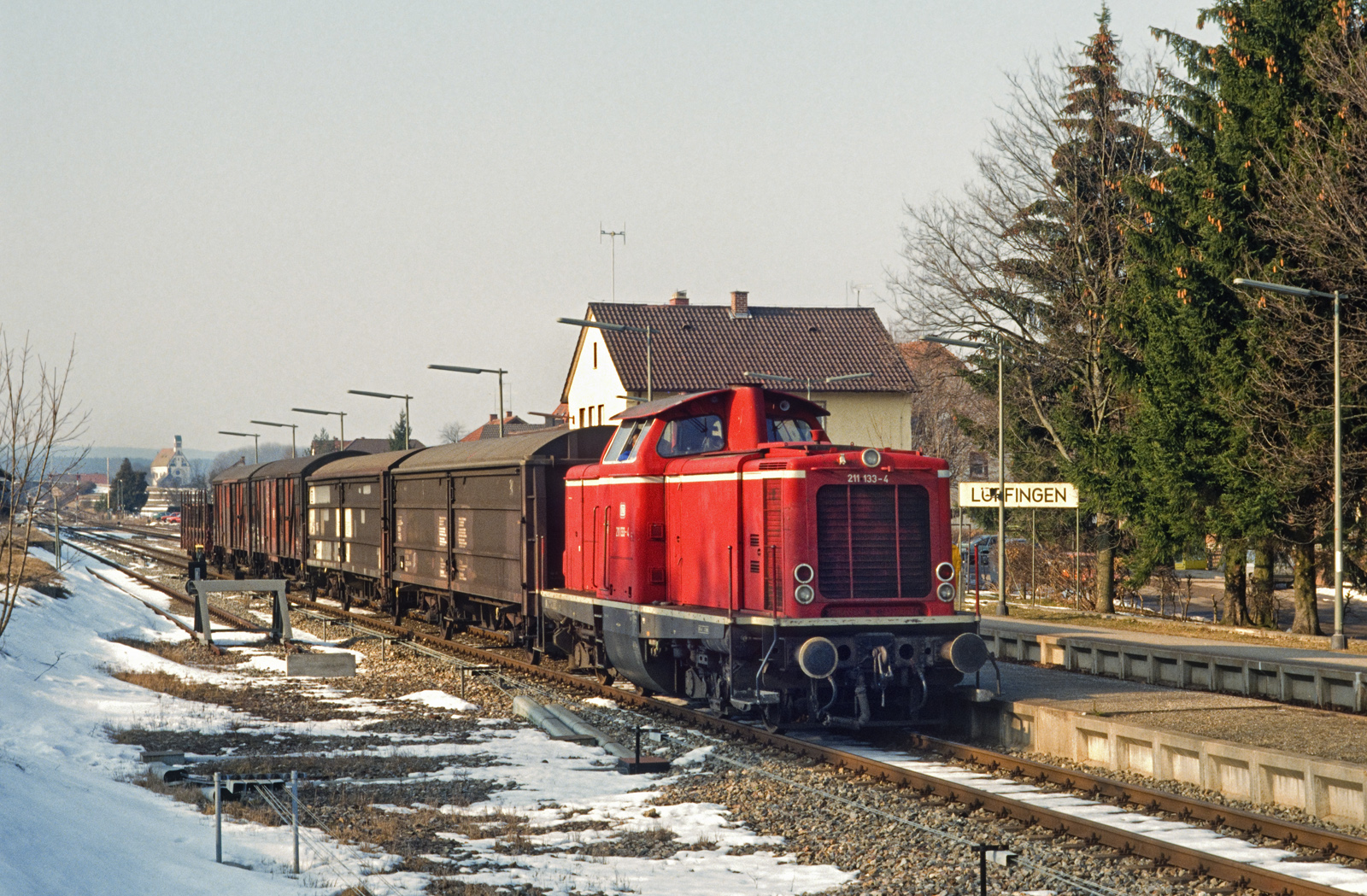 Bahnhof Löffingen vor 25 Jahren!