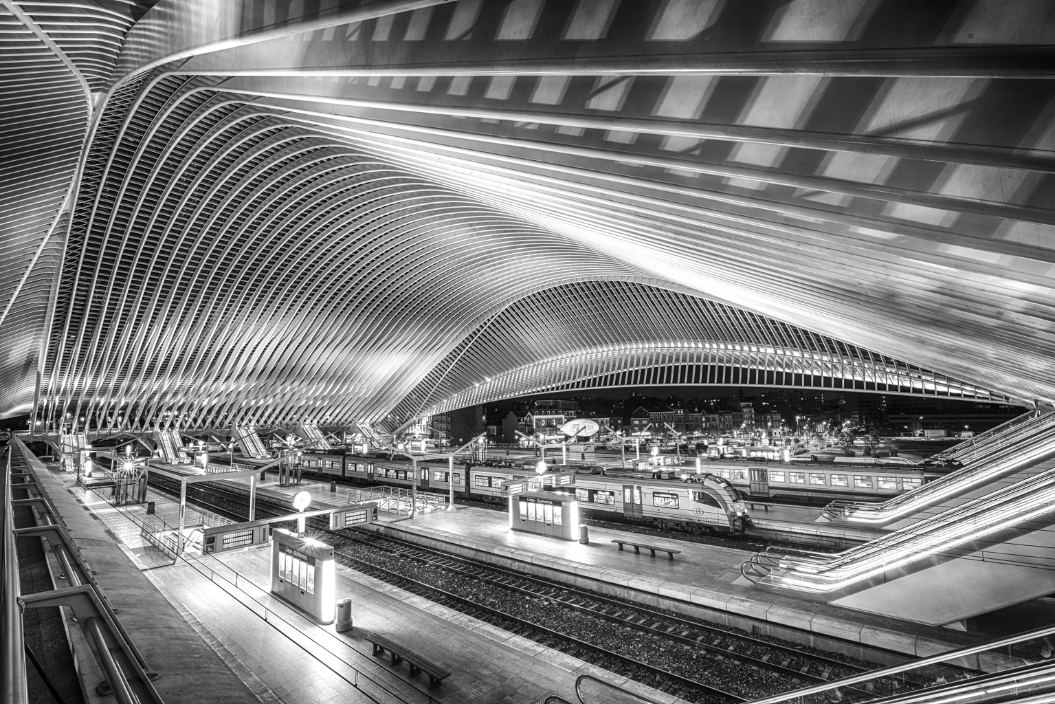 Bahnhof Lüttich - Liège-Guillemins Railway Station