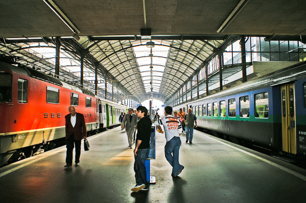 Bahnhof Luzern - Gleis 4
