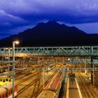 Bahnhof Luzern mit Pilatus