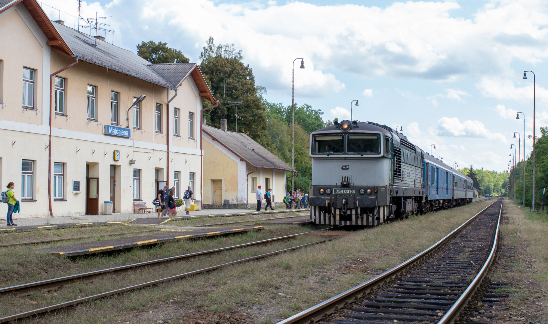 Bahnhof Majdalena