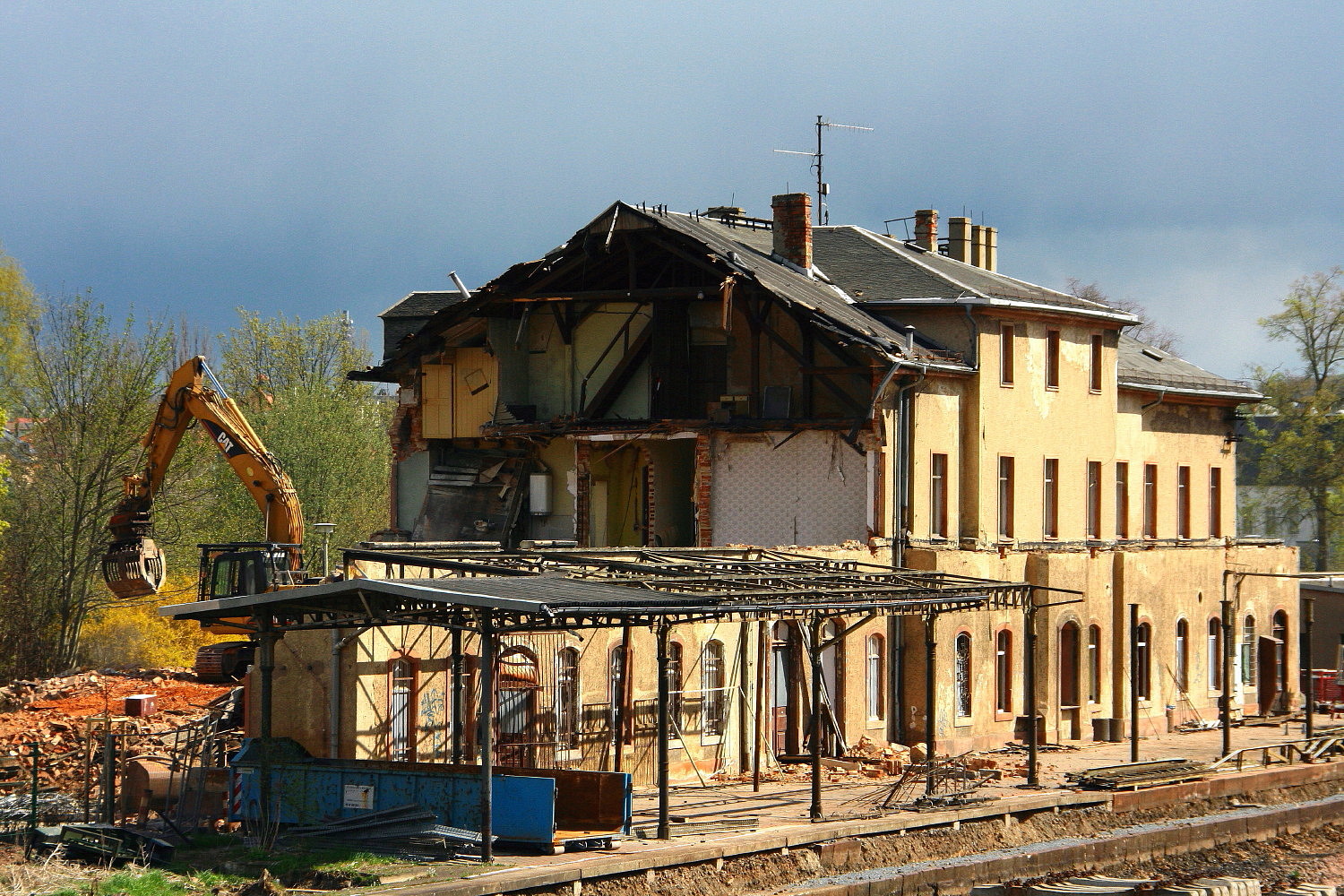 Bahnhof Meerane (2)