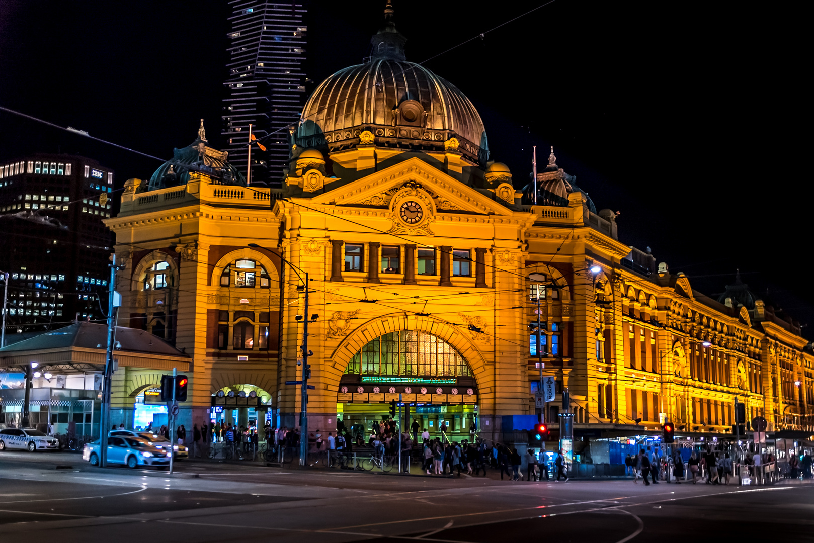 Bahnhof Melbourne Flinders Street, Australien