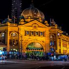 Bahnhof Melbourne Flinders Street, Australien