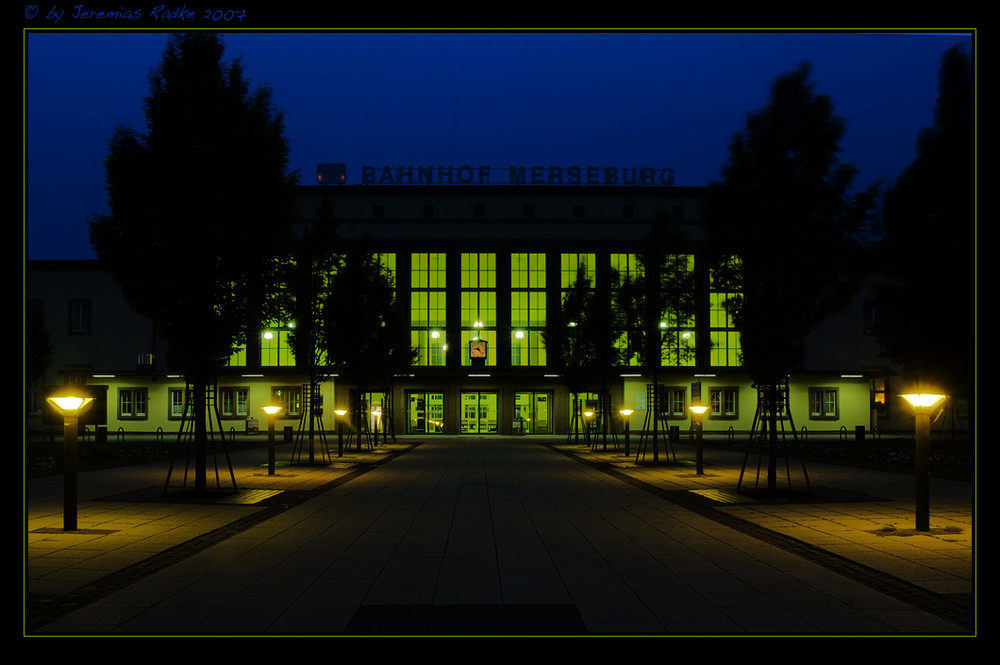 bahnhof merseburg ...