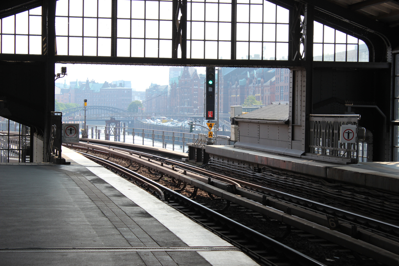 Bahnhof mit Aussicht