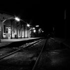 Bahnhof Munster bei Nacht - 02