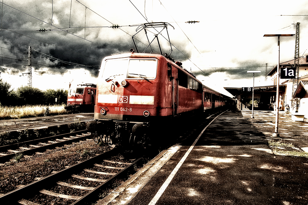 Bahnhof Murnau in Oberbayern