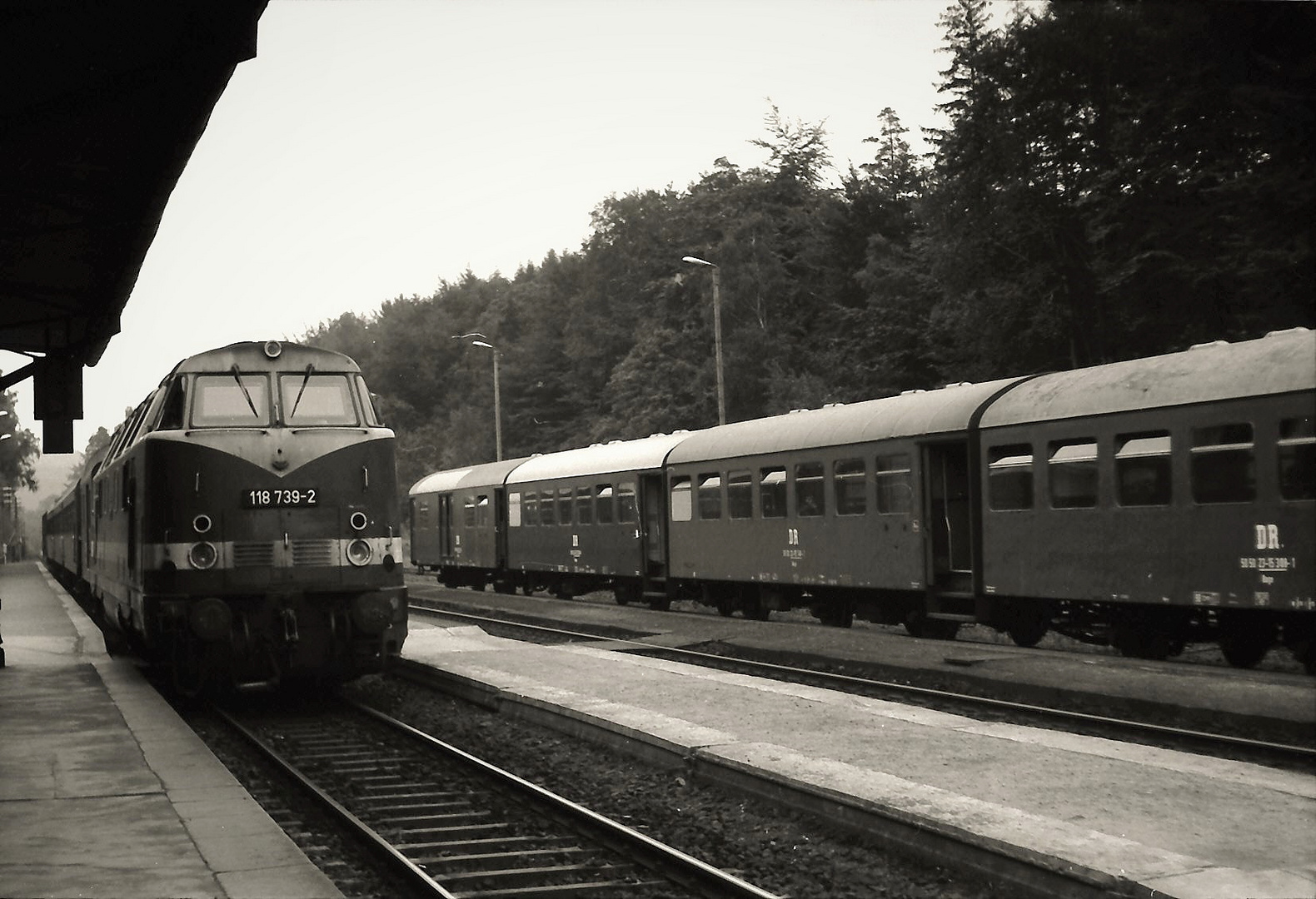 Bahnhof Neukirch ( Lausitz ) West .