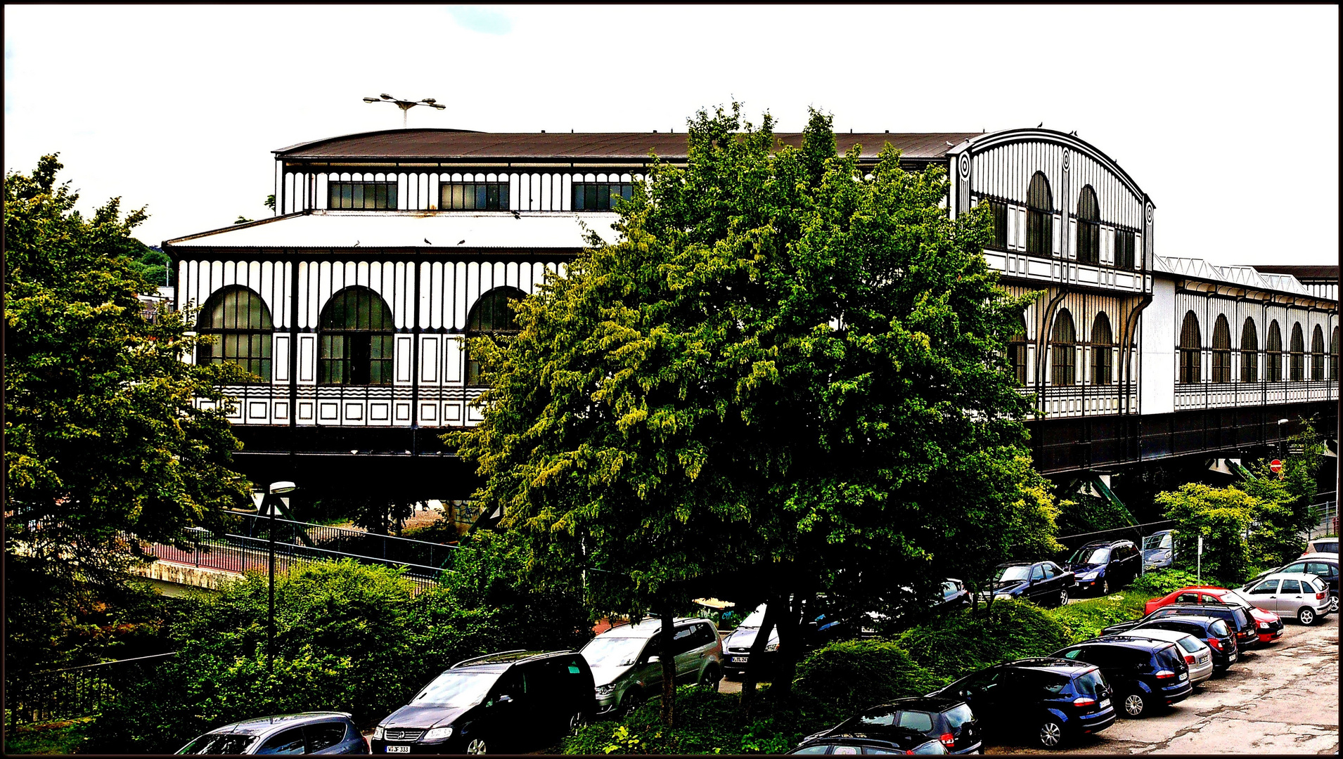 Bahnhof Oberbarmen Rückfront